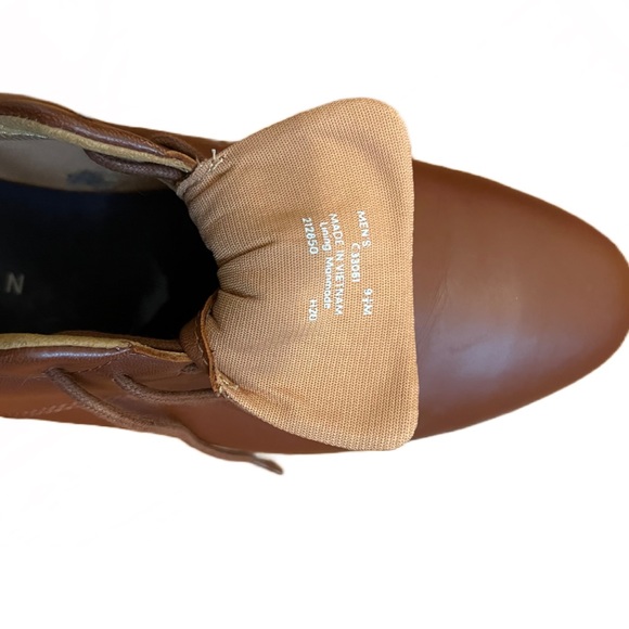 Cole Haan Grand Brown Leather Shoes - Picture 5 of 9